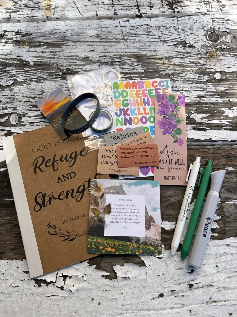 Bible Verse Journal Set